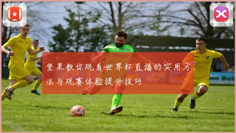 坚果教你观看世界杯直播的实用方法与观赛体验提升技巧